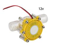 Turbinas eólicas, Generador micro-hidrogenerador DC Bomba de flujo de agua Turbina Generadores de energía de energía hidroeléctrica Mini Generador Turbinen(12v)
