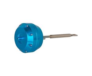 Turbo Actuador Para Ford Para COLLINS -31 Actuador Escort Rs Cosworth Válvula Descarga Ajustable Auto 2,00 "actuador Turbo Aluminio Billet Wastegate Turbocompresor Turbo(Azul)