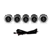 Turbo Air Vent 5pcs 3 Color Frontal LED Turbine Air Vent Kit de Luz Ambiental Reemplazo para MercedesBenz C GLCClass W205 X253 20152018 Atmosphere Outlets Lamp Set GLC-Class 201