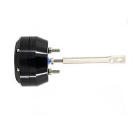 Turbo Aktuator Para Garrett T3, T3.5 T4 Turbo Cargadores Ajustable Auto 2,00 "aluminio Billet Para COLLINS Turbo Turbocompresor Actuador Wastegate Turbocompresor Actuador(Negro)