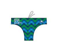 Turbo - Bañador Rise and Swim de Waterpolo Competicion Natación y Triatlón (L/34)