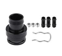 Turbo Boost Tap, Adaptador de sensor de vacío de aluminio para automóvil para 2.0T FSI MK5 A3 TSI TT (Negro)
