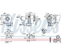 Turbo Cargador Carga Para VW Touareg 7LA 7L6 7L7 2.5 R5 TDI