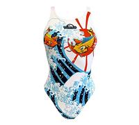 Turbo Carpa Japón - Medias de Bikini para Mujer, Multicolor, M