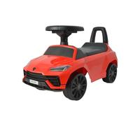 TURBO CHALLENGE - Andador Lamborghini Urus - Portador - 119305 - Ruedas Libres - Rojo - MAX 25 kg - Plástico - Juguete para niños - Regalo - Cumpleaños - Efectos sonoros - Desde 12 Meses