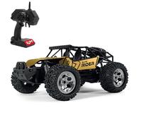 TURBO CHALLENGE - Buggy Adventure - Elite Rider - 094810 - Coche Control Remoto - Dorado - 1/12 - Alcance 40 m - Batería Recargable y Pilas Incluidas - Metal - A Partir de 8 años