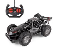 TURBO CHALLENGE - Campeón Off Road - Todo Terreno - 099170 - Coche de Control Remoto - Negro - 1/24 - Listo para Rodar - Plástico - Juguete para Niños - Regalos - Cumpleaños - A Partir de 6 años