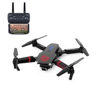 TURBO CHALLENGE - Elite Drone MKX - Drone - 400318 - Dispositivo Volador - Negro - 2 Baterías Recargables - Plástico - Regalo - Cumpleaños - Luminoso - Video - A partir de 8 años