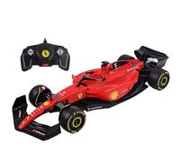 TURBO CHALLENGE - Ferrari F1-75 - RC Prestige - 095643 - Coche Teledirigido - Rojo - 1/18 - Plástico - Juguete para Niños - Regalos - Cumpleaños - Fórmula 1 - Pegatinas Incluidas - A Partir de 6 años