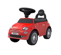 Turbo Challenge - Fiat 500 - Andador - 119099 - Ruedas Libres - Rojo - Máximo 25 kg - Plástico - Pilas no Incluidas - Juguete para niños - Regalo - A Partir de 12 Meses