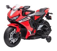 TURBO CHALLENGE - Honda CBR1000RR - Portador Eléctrico - 119175 - Moto - Rojo - Listo para Rodar - Máximo 30Kg - Plástico - Baterías Recargables - A Partir de 3 años