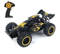 TURBO CHALLENGE - Off Road Batman - Licencia Oficial DC Batman - Todo Terreno - 099348 - Coche de Control Remoto - Negro - 1/24 - Pilas Incluidas - Metal - Juguete para Niños - A Partir de 6 años