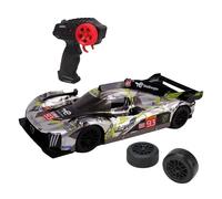 TURBO CHALLENGE - Peugeot 9X8-099233 - Coche Controlado por Radio - Gris - 1/16 - Batería Recargable y Pilas Incluidas - Controlado por Radio - Juguete para Niños - Licencia Oficial - Desde 6 años