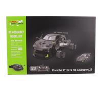 TURBO CHALLENGE - Porsche 911 GT2 RS Clubsport 25 - RC Prestige - 095628 - Coche de Control Remoto - Negro - 1/18 - Kit de Montaje - Pilas No Incluidas - Plástico - A Partir de 8 años