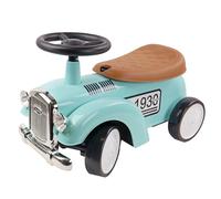 TURBO CHALLENGE - Retro Vintage - Andador - 119185 - Ruedas Libres - Azul - Máximo 25 kg - Plástico - Juguete para niños - Regalo - Cumpleaños - Decoración - Habitación - A Partir de 12 Meses