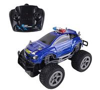 TURBO CHALLENGE - SUV - Gendarmería - 099200 - Coche a Control Remoto - Azul - 1/20 - Pilas no Incluidas - Plástico - Juguete para Niños - Regalo - A Partir de 6 años