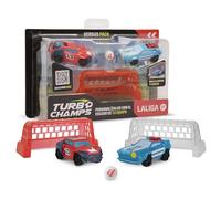 Turbo Champs LaLiga Rojo vs Azul, la Pasión por el Fútbol se Fusiona con la Emoción de los Coches, Compite con tu Equipo, Juguete para Niños y Niñas de 3 Años en Adelante