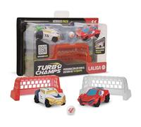 Turbo Champs LaLiga Rojo vs Blanco, la Pasión por el Fútbol se Fusiona con la Emoción de los Coches, Compite con Tu Equipo, Juguete para Niños y Niñas de 3 Años en Adelante