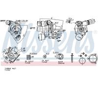 Turbo Compresor Para Peugeot 3008 SUV M_ 1.6 THP 150 5008 II 8E_ 8D_ Citroën