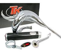 Turbo de escape Kit bufanda RQ cromo para Aprilia, Derbi, Gilera