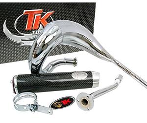 Turbo de escape Kit bufanda RQ cromo para Aprilia, Derbi, Gilera