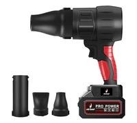 Turbo Fan Batería Soplador de Mano 35.000 RPM Portátil Inalámbrico Secador de Coche Soplador de Hojas con Cargador y Batería, Soplador de Polvo Eléctrico para Coche, PC, Sofá, Oficina, Casa y Limpieza