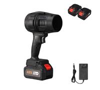 Turbo Jet Blower, Car Blower Dryer, Turbo Jet, Cordless Turbo Super Power Air Duster, Portable Handheld Mini Violent Dust Blower, Cordless Turbo Air Duster for Car Drying (Black)
