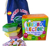 Turbo Lector. Juego didáctico de Lectura. Mejora la comprensión y la fluidez lectora.