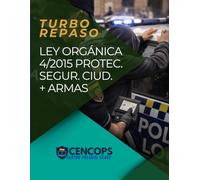 Turbo Repaso: Ley Orgánica 4/2015 Seguridad Ciudadana + Armas