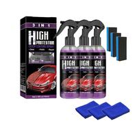 Turbo Shine Nexa, 2025 New Nexa Turbo Shine 3 in 1 Spray Paint, High Protection Coating, Easy to Use and Fast Drying (3set)