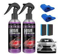 Turbo Shine Nexa - 2025 New Upgrade 3 en 1 High Protection Quick Car Coating Spray, Nexa Turbo Shine Nano Spray Car, Nano Repair & Protective Coating for All Cars (2)