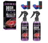 Turbo Shine Nexa 3-in-1 Rapid Paint, Scratch and Rust Remover Spray, Nexa Turbo Shine Car Scratch Remover & Rust Remover for Cars, Metal Tools & More (2PCS)