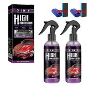 Turbo Shine Nexa Car Coating Spray, 2025 Upgrade Quick Effect Coating Agent for Car, Scratch Remover & Paint Restorer, Cars Shine Spray for Daily Cars Care (2PCS)