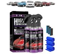 Turbo Shine Nexa, Nexa Turbo Shine, Car Anti-Scratch Spray, Nano Repair Fast Wax Polishing, 3 In 1 High Protection Quick Car Coating Sprays, High-Protection Coating Nexa,for Suitable All Cars