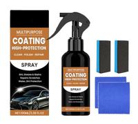 Turbo Shine Nexa,Spray 3 en 1 de Alta Protección para Autos, Nano Spray de Reparación Rápida de Arañazos, Spray de Cera Pulidora Rápida para Arañazos (1 unidad)