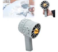 Turbo Ventilador De Turbina De Turbina, Ventilador De Turbo Súper Seco De 60000 RPM, Ventilador Turbo Seco,5 Kg Empuje Secador Eléctrico Aire Eléctrico con Pantalla LCD para Teclado del Automóvil