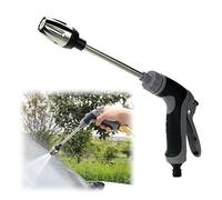 Turbo Washer para manguera de jardín TurboWasher para alta presión, flujo ajustable, ideal para riego y lavado de coches, duchas