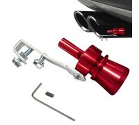 Turbo Whistle - Car Exhaust Whistle, Whistles For Your Exhaust, Aluminum Alloy Turbo Sound Whistle Exhaust Muffler - Tailpipe Blow Off Valve Accessories, Automobile Resonator For Truck, SUV & Car