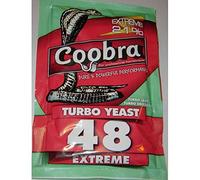 Turbo Yeast - 48 Extreme 135g, Levadura para Fermentación de Melaza, Para Mosto de Arroz, Para Fermentación de Trigo, Hasta 21%