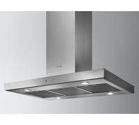 Turboair Zoe Ix A 90 - Campana Decorativa de Pared 90 Cm Versión Aspirante Clase B Inox