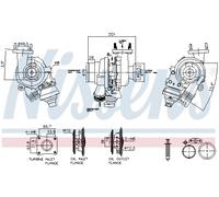 Turbocompresor Cargador Carga Para Volvo XC60 156 D3/D4 V60 BW AS