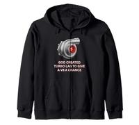 Turbocompresor Dios creó Turbo Lag para un V8 Turbo Car Guys Sudadera con Capucha