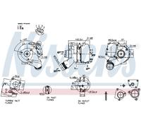 Turbocompresor Para Audi A6 Allroad 4FH C6 3.0 TDI QUATTRO 2.7 4F5 4LB VW