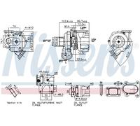 Turbocompresor para Mercedes-Benz Camión/Chasis B670 O 815