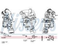 Turbocompresor Para Mercedes-Benz Sprinter 35-T Kasten 906 316 CDI 313 907