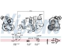 Turbocompresor Para Mercedes-Benz Sprinter 35-T Kasten 906 316 CDI C-Clase
