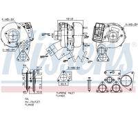 Turbocompresor Para VW Touareg 7P5 3.0 V6 TDI Audi A6 Avant 4G5 C7 4GH 4GJ