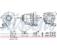 Turbocompresor, sobrealimentació NISSENS 93717 para VOLVO FH 12.777 2005-