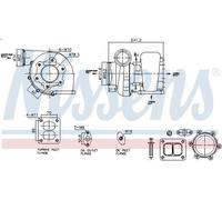 Turbocompresor, sobrealimentación NISSENS 93597 para MAN TGA 11.967 2000-2007