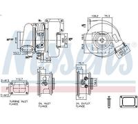 Turbocompresor, sobrealimentación NISSENS 93727 para TRAKKER I 12.882 2004-2012